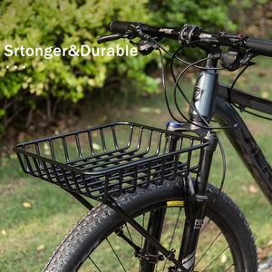 Recién llegado, cesta <span class=keywords><strong>delantera</strong></span> <span class=keywords><strong>para</strong></span> <span class=keywords><strong>bicicleta</strong></span>, cesta <span class=keywords><strong>para</strong></span> <span class=keywords><strong>bicicleta</strong></span> de aleación de aluminio <span class=keywords><strong>para</strong></span> <span class=keywords><strong>bicicleta</strong></span> eléctrica y <span class=keywords><strong>bicicleta</strong></span> con correa elástica gratis - Product Image 3