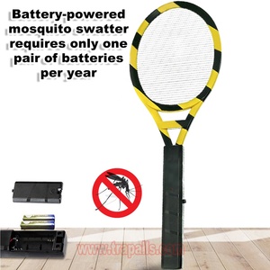 ไม้ตียุงไฟฟ้าแบบใช้ในบ้าน แบตเตอรี่ 4000V แรงดันสูง ตะแกรงหนา ชั้นเดียว ควบคุม<span class=keywords><strong>แมลง</strong></span>วันได้อย่างมีประสิทธิภาพ - Product Image 4