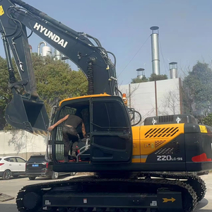 Offre Spéciale : Mini-Excavatrice Hydraulique Hyundai 220LC-9S d'Occasion à Bas Prix avec Moteur Japonais d'Origine à Shanghai - Product Image 1