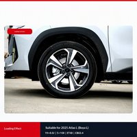 Jante en alliage d'aluminium de 19 pouces de qualité supérieure, remplacement direct OE, pièces détachées automobiles compatibles avec Geely Boyue L Galaxy L7