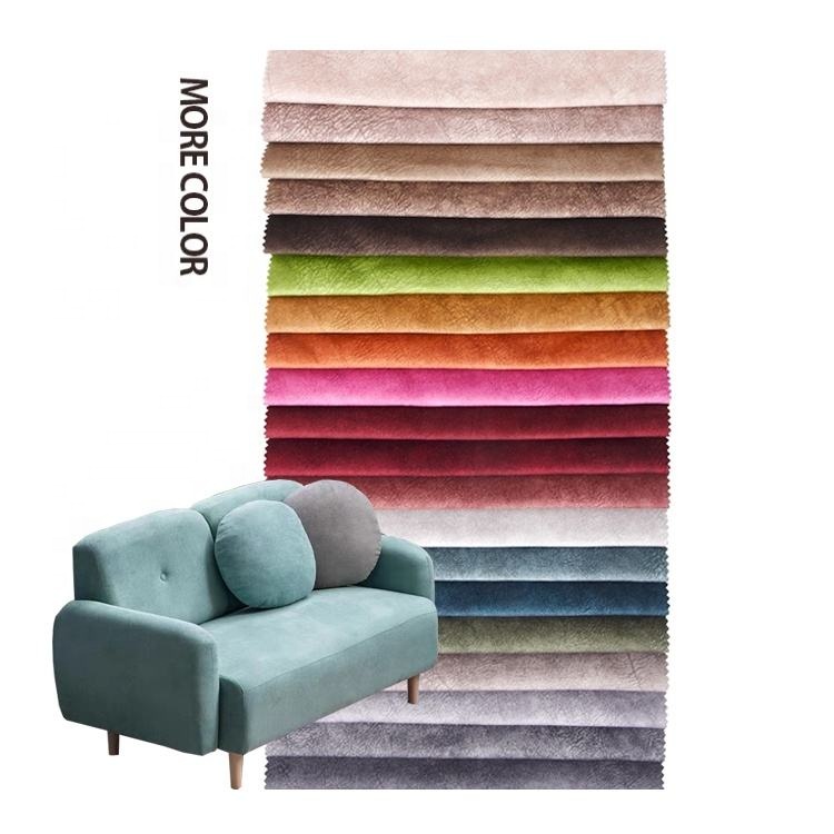 Printed velvet fabric C