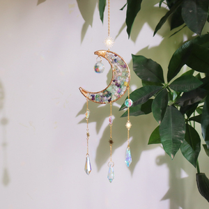 Atrapasoles de Cristal Personalizados al por Mayor, Decoración de Cristal con Mariposas, Prismas, Suministros para Atrapasoles - Product Image 3
