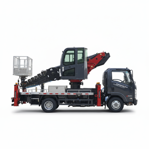 Nouvelle Offre Spéciale : Véhicule <span class=keywords><strong>de</strong></span> Travail Aérien à Flèche Télescopique Diesel avec Hauteur <span class=keywords><strong>de</strong></span> Travail <span class=keywords><strong>de</strong></span> 28m pour l'Installation <span class=keywords><strong>de</strong></span> Panneaux Publicitaires - Product Image 1