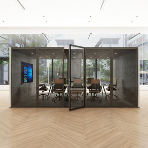 Cabina de teléfono de oficina a prueba de sonido de alta calidad de fábrica móvil de Venta caliente, cápsula de oficina para espacio de <span class=keywords><strong>coworking</strong></span> de oficina abierta - Product Image 4