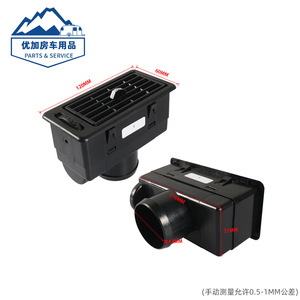Rv Interior Air Vent Outlet For Truck Cab <b>Cooling</b> <b>System</b> Replacement Part - Product Image 2