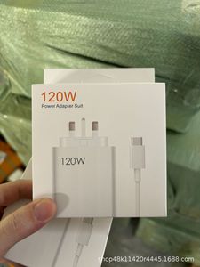 Chargeur GAN original ignifuge 120W, 33W, 67W, norme britannique, avec câble <span class=keywords><strong>de</strong></span> données 6A pour téléphone <span class=keywords><strong>portable</strong></span> - Product Image 6