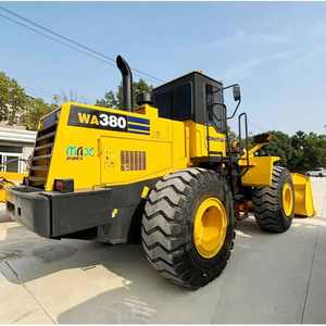 מטעין גלגל WA380-8 <span class=keywords><strong>komatsu</strong></span> בשימוש של <span class=keywords><strong>komatsu</strong></span> מיפן 224hp דלי <span class=keywords><strong>5</strong></span> טון רכיבים ליבה של עומס כולל מנוע - Product Image 1