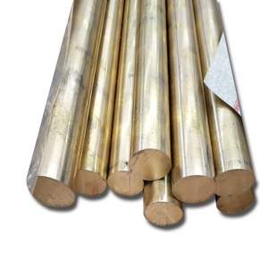 Tige en laiton en alliage <span class=keywords><strong>doré</strong></span> poli 1-800mm de diamètre barre en laiton pur cuivre pour la coupe de pliage de soudage - Product Image 4
