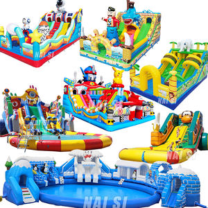 Parc aquatique gonflable de trampoline <span class=keywords><strong>d</strong></span>'enfants de glissière de piscine <span class=keywords><strong>d</strong></span>'usine de la Chine pour le commerce <span class=keywords><strong>d</strong></span>'enfants - Product Image 3