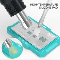 Tapis de reballing magnétique RF4 RF-MRP en silicone antidérapant, résistant aux hautes températures, pour réparation de téléphones mobiles
