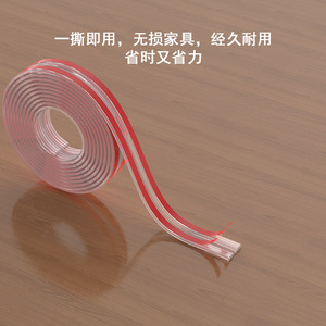 Protector de Esquinas de Silicona Xianying, 1M 2M, Transparente, Adhesivo, Protector de Seguridad para Bordes de Mesa, Protección Infantil - Product Image 4