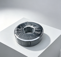 Câble coaxial RG6 RG58 RG59 RG11 solide 50 Ohm 75 Ohm double blindage isolation PVC faible perte haute résistance à la température CATV CCTV
