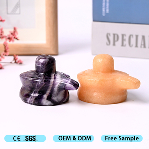 Nuovo Design 2026: Sculture in Cristallo Spirituale di <span class=keywords><strong>Siva</strong></span>, Cristalli Curativi Religiosi, Artigianato Shivling per Meditazione - Product Image 4