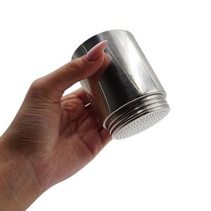 Cocoa <span class=keywords><strong>Shaker</strong></span> 100 G 18 10 Herramienta para postres con tapa de seguridad de acero inoxidable - Product Image 3