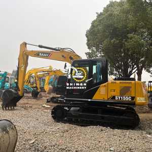 Excavadora SANY SY155 Pro usada, casi nueva, componentes de núcleo 2020 (caja de cambios de motor), modelo, origen japonés, venta - Product Image 3