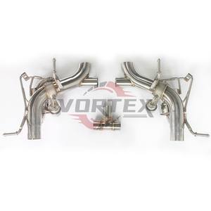 Échappement Catback Valvetronic à haut débit Vortex SS304 pour Ferrari 458 Italia Spider Speciale 2010-2019 V8 Remplacement du son actif - Product Image 4