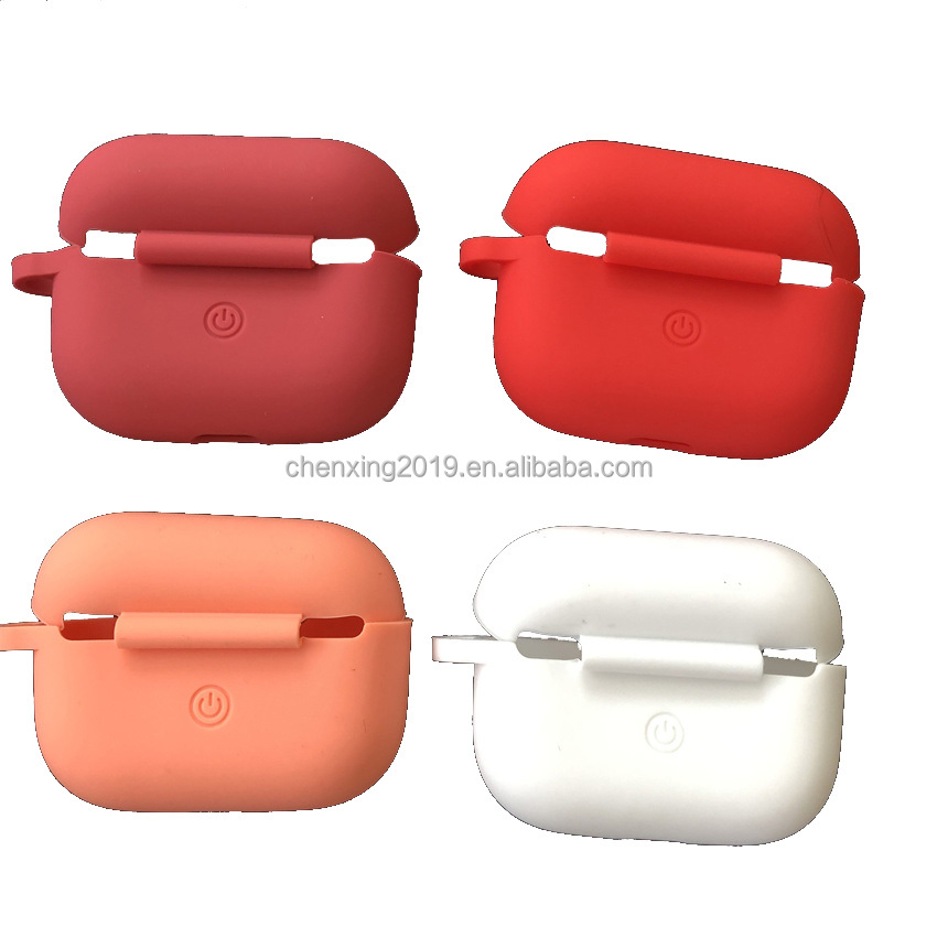 100pc/lot 3nd generation2nd generation Wholesale New Silicone Cases for  wireless earphone Case  for Airpods Case Shockproof