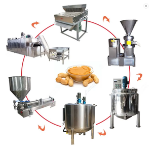 Línea de procesamiento de mantequilla de maní completa y automática - Product Image 2