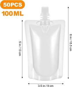 Bolsas de Plástico Termosellables Nuevas al por Mayor para Niños, para Agua y Bebidas, de PE - Product Image 2