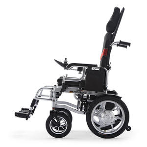 Skuter listrik tanpa sikat empat roda, peralatan rehabilitasi terapi fisik dapat dilipat otomatis penuh cerdas - Product Image 3