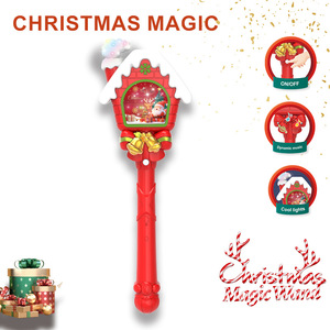 Christmas <b>Light</b> up Magic Wands Toys Cool <b>Light</b> Dynamic <b>Music</b> Party Role Play Gift - Product Image 4