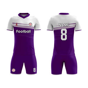 Pakaian sepak bola kustom Set lengkap kaus sepak bola pria dengan lengan panjang seragam latihan anak muda Kit sublimasi - Product Image 2