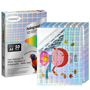 Impresión <span class=keywords><strong>de</strong></span> inyección <span class=keywords><strong>de</strong></span> tinta A4 adhesivo láser hoja <span class=keywords><strong>de</strong></span> impresora <span class=keywords><strong>de</strong></span> papel holográfico papel adhesivo <span class=keywords><strong>de</strong></span> vinilo imprimible para impresora <span class=keywords><strong>de</strong></span> inyección <span class=keywords><strong>de</strong></span> tinta - Product Image 3