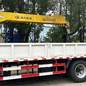 รถเครนติดรถบรรทุก 6 ล้อ ยี่ห้อจีน Dongfeng DFAC แบบ 4x2 พร้อมบูมยืดไสลด์ได้ - Product Image 6
