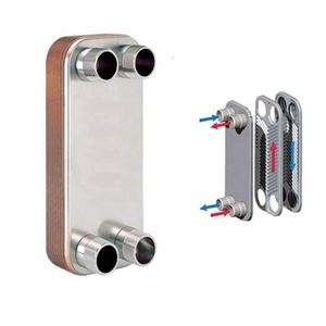 Échangeur de chaleur à plaques brasées en acier inoxydable 316L personnalisé pour la réfrigération hydraulique, compact, haute pression, haute efficacité - Product Image 1
