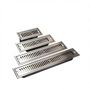 OEM Modern 304 Stainless Steel Rectangular Floor <b>Drain</b> - Side Outlet, Anti-odor Bathroom Accessories for Shower Room - Product Image 2