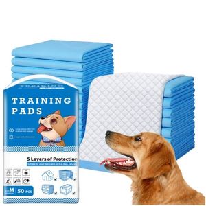 Hot Selling Fashion Dogs Disposable Pet Potty Training <b>Pee</b> Nappy <b>Pad</b> - Product Image 1