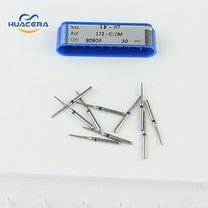 Huacera TF-07 studio dentale strumento rotativo trapano ortodontico con punta in carburo punte Router lucidatura fresa e fresa diamantata - Product Image 6