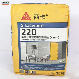 <span class=keywords><strong>Adhésif</strong></span> pour <span class=keywords><strong>carrelage</strong></span> en pierre frittée SikaCeram 220 C2ES1 20KG Gris Convient pour le collage <span class=keywords><strong>de</strong></span> dalles céramiques <span class=keywords><strong>de</strong></span> grande taille sur les murs intérieurs - Product Image 5