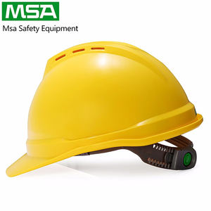 Casco de Seguridad Industrial MSA en Forma de V, Casco de Seguridad Transpirable de ABS, Personalizable, Casco de Seguridad para Obras de Construcción - Product Image 4