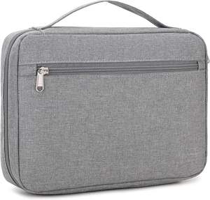 Échantillon gratuit, source d'usine, housse de Bible de haute qualité pour femmes/grande housse de Bible/étui de transport de livre avec poche zippée - Product Image 1