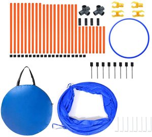 Équipements de parcours d'agilité <span class=keywords><strong>pour</strong></span> chiens, kit de démarrage d'entraînement d'agilité avec obstacles <span class=keywords><strong>pour</strong></span> <span class=keywords><strong>chien</strong></span>, <span class=keywords><strong>jeux</strong></span> de plein air <span class=keywords><strong>pour</strong></span> animaux de compagnie - Product Image 6
