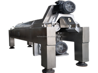 LW220 3-Phase Decanter pemisah sentrifugal baja tahan karat lumpur Dewatering air minyak zaitun pemisah cairan padat CE