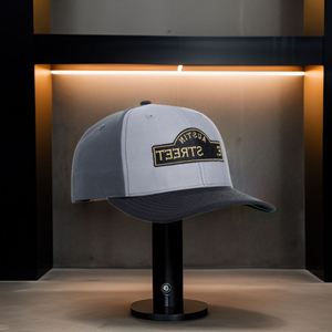 Casquette de baseball personnalisée de haute qualité, 6 panneaux, visière incurvée, snapback, en coton uni, avec logo brodé, certifiée BSCI - Product Image 5