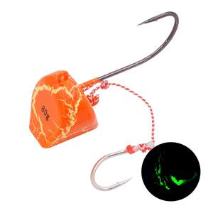 Señuelo de Pesca Luminoso con Anzuelo de Plomo para Pesca de Fondo, con Barba, para Carnada Viva, Anti-Atascos, para Carpas, Lubinas y Corvina Roja - Product Image 6