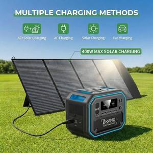 LiFePO4 Battery Power Station 220v 2800w <b>Solar</b> <b>Generator</b> Portable Power Bank with PD Type C Laptop Power Bank - Product Image 3