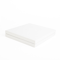 Boîtes cadeaux de luxe en carton blanc à 16 compartiments avec séparateurs 4x4, emballage coloré fait main pour chocolats de Noël et la Saint-Valentin