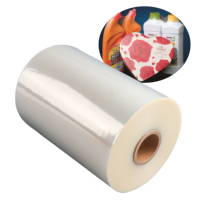 Film plastique thermorétractable POF de 12 microns pour emballage cadeau iPhone avec coupe-glissière, film rétractable pour bateau, matériau d'emballage plastique