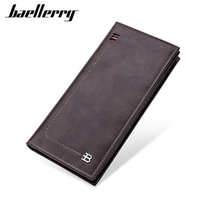 Cartera Larga para Hombre Baellerry, Color Marrón Oscuro, con Múltiples Ranuras para Tarjetas, Cierre de Cremallera, Porta Billetes, para Uso Diario - Product Image 5