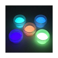 Pigment lumineux poudre phosphorescente Glow in the dark poudre longue rémanence pigment luminescent