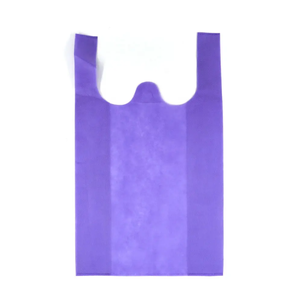 Bolsas de tela no tejida recicladas al por mayor para supermercado, bolsas de compras personalizadas, bolsas de transporte no tejidas - Product Image 1