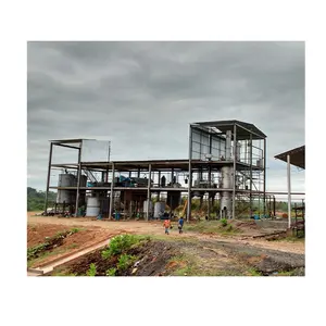 Palmiye yağı rafinerisi/bitkisel yağ arıtma ekipmanları hattı/yenilebilir yağ yağ arıtma ekipmanları üretim hattı