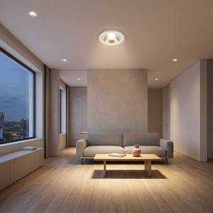 Iluminación Interior de Alta Durabilidad, 3 Colores en Uno, Empotrada en el Techo, 5w 7w 10w 15w 25w, Lámpara de Techo LED COB de Vidrio - Product Image 3