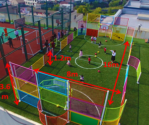 Équipement <span class=keywords><strong>de</strong></span> sport personnalisé aire <span class=keywords><strong>de</strong></span> jeux enfants basket-ball <span class=keywords><strong>cage</strong></span> <span class=keywords><strong>de</strong></span> football - Product Image 2