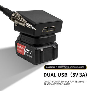 Drahtlose wiederauf ladbare kleine DIY Hand lötkolben Set Haushalts werkzeuge Innen heizung Lithium batterie Praktisch zum Löten - Product Image 4