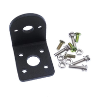 Support de montage en alliage d'aluminium 25GB(GA) support de moteur à engrenages avec vis assortie